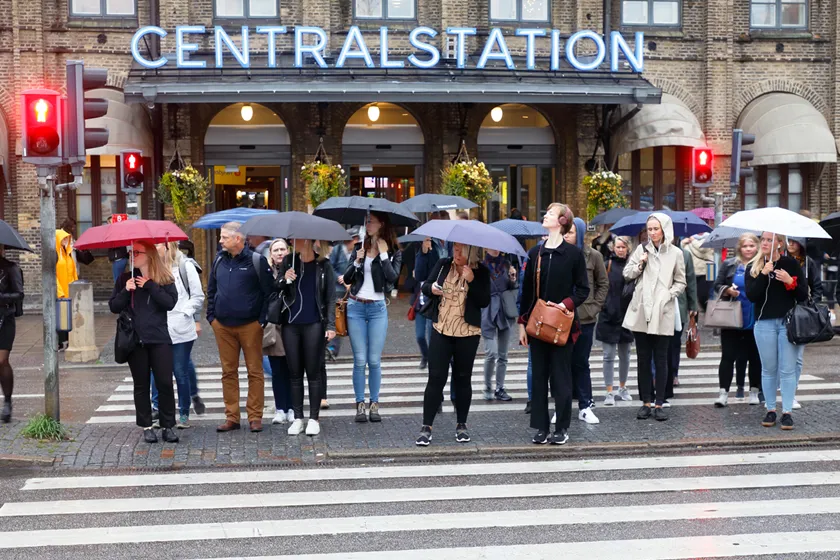 regn och rött